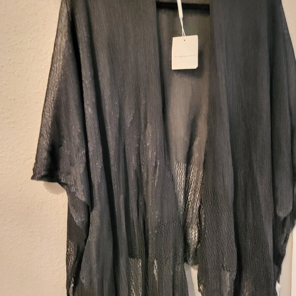 Wrap -around  sparkling ladies shawl